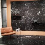 Lastra Marmura Nero Marquina Lustruit GR 2 cm
