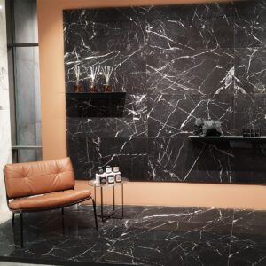 Lastra Marmura Nero Marquina Lustruit GR 2 cm
