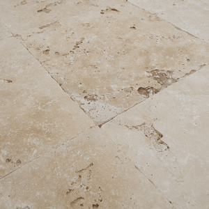 Placi Travertin Classic Antichizat 30.5 x 30.5 x 3 cm