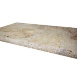 Placi Travertin Classic Antique Antichizat 1LSF - 1 lungime bastonata 33 x 61 x 3 cm