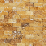 Mozaic Travertin Yellow Scapitat 2.5 x 5 x 1.5 cm