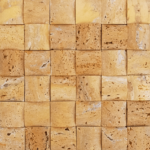 Mozaic Travertin Yellow Matrix 5 x 5 x 1.5 cm