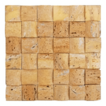 Mozaic Travertin Yellow Matrix 5 x 5 x 1.5 cm