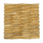 Mozaic Travertin Yellow Bamboo 1.5 x 7.5 x 2 cm
