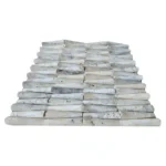 Mozaic Travertin Silver Bamboo 1.5 x 7.5 x 2 cm - imagine 3