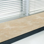 Glaf Travertin Classic CC Lustruit Chituit -1 lungime bizotata 110 x 25 x 2 cm