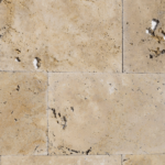 Placi Travertin Ivory Antichizat 40.6 x 61 x 1.2 cm