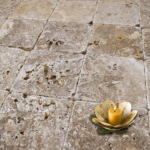 Placi Travertin Noce Rustic Antichizat 15 x 15 x 1 cm