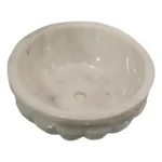 Lavoar Marmura White CDM01 42 x 15 cm - imagine 2
