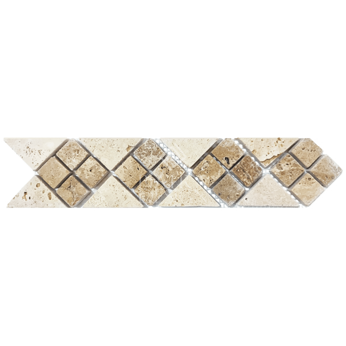 Bordura Mozaic Travertin BG121 7 x 30 x 1 cm Bordura Mozaic Travertin BG121 7 x 30 x 1 cm