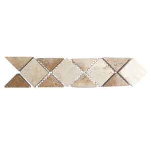Bordura Mozaic Travertin BG3 6.7 x 29.5 x 1 cm