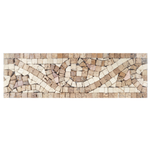 Bordura Mozaic Travertin BM215 12.7 x 40.5 x 1 cm