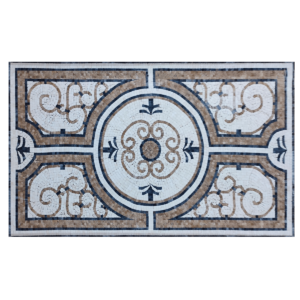 Medalion Travertin DM42 106.5 x 182.5 x 1 cm
