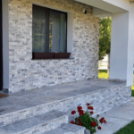 Placaj Travertin Silver Scapitat 5 x 15 x 1.7 cm