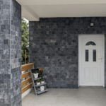 Placi Marmura Black Antichizat 10 x 10 x 1 cm