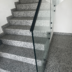 Trepte Granit MM White Lustruit 1LSBEV- 1 lungime bizotata 105 x 33 x 2 cm