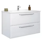 Set Mobilier Baie Nuvola White 100 cm - imagine 2