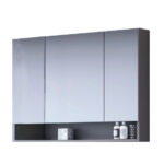 Set Mobilier Baie Malta Mat Gri Lake 100 cm - imagine 3
