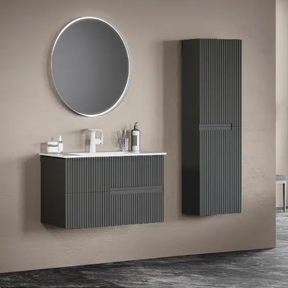 MoonlightAntracit-1.jpg Set Mobilier Baie Moonlight Mat Anthracite 90 cm - imagine 1
