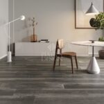 Gresie Portelanata Noce Sella Anthracite Mata 20 x 120 x 1 cm