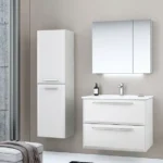 Set Mobilier Baie Nuvola White 100 cm