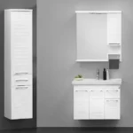 Dulap cu Lavoar Perge White 65 cm