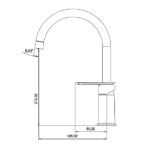 Baterie Lavoar Tulip Crom TLP4300C - imagine 2