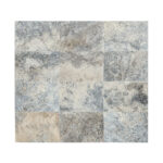Placi Travertin Silver Rustic Antichizat 40.6 x 61 x 1.2 cm - imagine 2