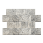 Placi Travertin Silver Rustic Antichizat 40.6 x 61 x 1.2 cm