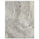 Placi Travertin Silver Rustic Antichizat 40.6 x 61 x 1.2 cm