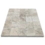 Placi Travertin Silver Cashmere VC Antichizat 15.2 x 15.2 x 3 cm - imagine 2