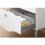 Set Mobilier Baie Cunda White Silver 60 cm - imagine 2