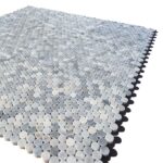 Mozaic Marmura Grey Ronda Slefuit 2 x 1 cm - imagine 6