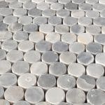 Mozaic Marmura Grey Ronda Slefuit 2 x 1 cm - imagine 5