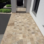 Placi Travertin Classic Antichizat 15.25 x 15.25 x 3 cm - imagine 2