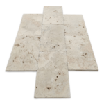 Placi Travertin Ivory Antichizat 40.6 x 61 x 3 cm