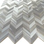 Mozaic Marmura Marmara Chevron Lustruit 5 x 15 x 1 cm - imagine 4
