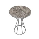 Masa Cafea Amelie Silver 40 X 60