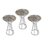 Masa Cafea Amelie Silver 40 X 60 - imagine 3