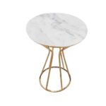 Masa Cafea Amelie Gold 40 X 50