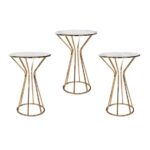 Masa Cafea Amelie Gold 40 X 50 - imagine 3