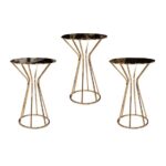 Masa Cafea Amelie Gold 40 X 60 - imagine 3