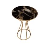 Masa Cafea Amelie Gold 40 X 60