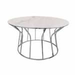 Masa Cafea Amelie Silver 80 X 42 - imagine 3
