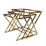 Masa Cafea Anais Gold 36/38/40 X 50/55/60 X 46/51/55 - imagine 5