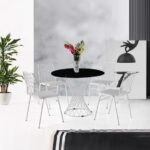 Masa Cafea Sophie Silver 41 X 50