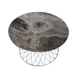 Masa Cafea Sophie Silver 78 X 45 - imagine 3