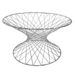 Masa Cafea Sophie Silver 78 X 45 - imagine 4