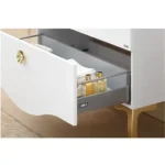 Set Mobilier Baie Cunda White Gold 60 cm - imagine 2