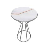 Masa Cafea Amelie Silver 40 X 60